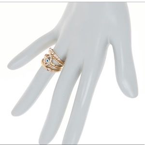 Evil Eye rings set of 5